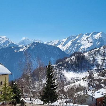 Studio Uissan Pour 5 Personnes A Cote Des Pistes Huez Buitenkant foto