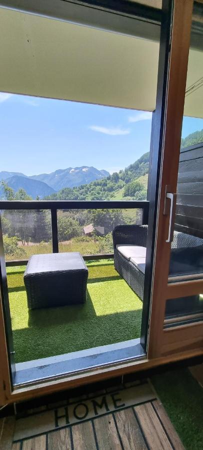 Studio Uissan Pour 5 Personnes A Cote Des Pistes Huez Buitenkant foto