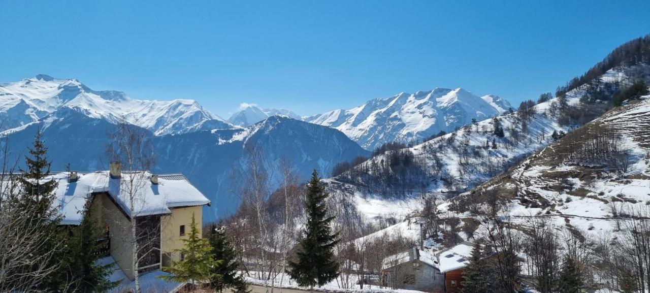 Studio Uissan Pour 5 Personnes A Cote Des Pistes Huez Buitenkant foto
